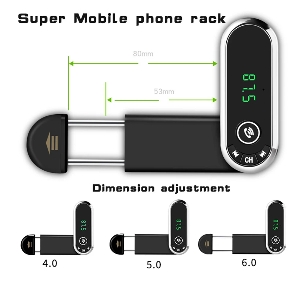Автомобильный аудиоплеер стандартная стойка Bluetooth автомобильный комплект