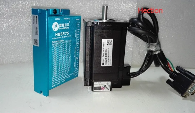 Новый двухфазный сервопривод Leadshine 300 Вт простой HBS57S + 60HBM30 1000 работает на выходе 48