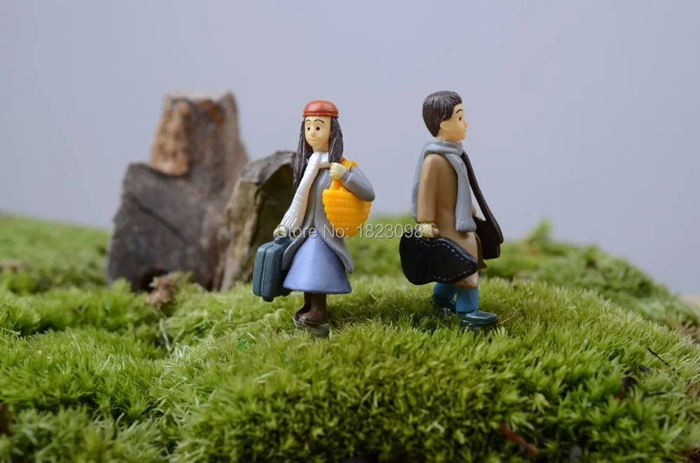 Распродажа 2 шт./лот мини люди мужчины женщины Фея Сад Декор ремесла домашний