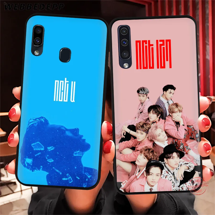 WEBBEDEPP NCT 127 Kpop мальчик Группа мягкий чехол для телефона с изображением цветов Samsung