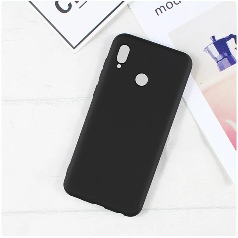 Чехол для huawei Y6 Pro 2019 чехол на силиконовый мягкий резиновый Matte Симпатичные