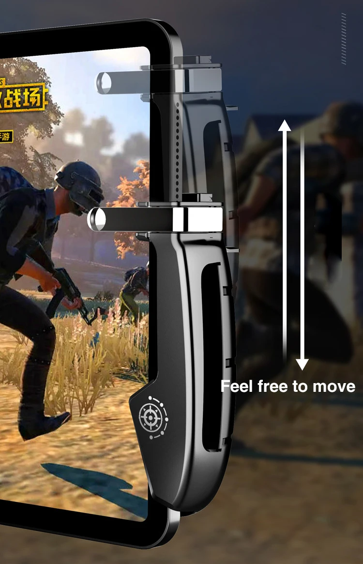 PUBG мобильный игровой Геймпад контроллер L1R1 Кнопка пускового огня джойстик
