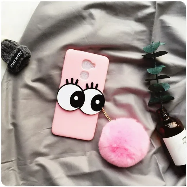 Для Letv 2 роскошный с большими глазами Мягкий Кролик Мех шарик кисточка мягкий