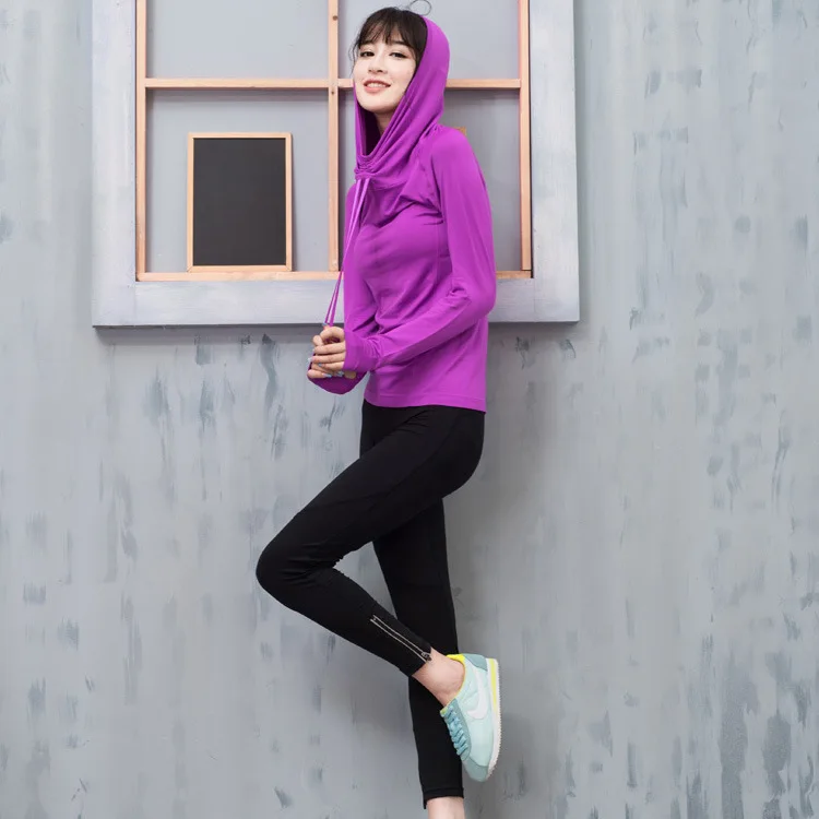 Женская устанавливает спорта на открытом воздухе фитнес-беговая брюки пальто