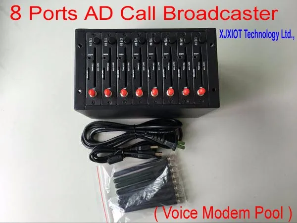 Xjx Новый Wavecom q2303 Simbank 8 портов gsm usb кабель модем пул мульти sim|modem pool|cable modemwavecom |