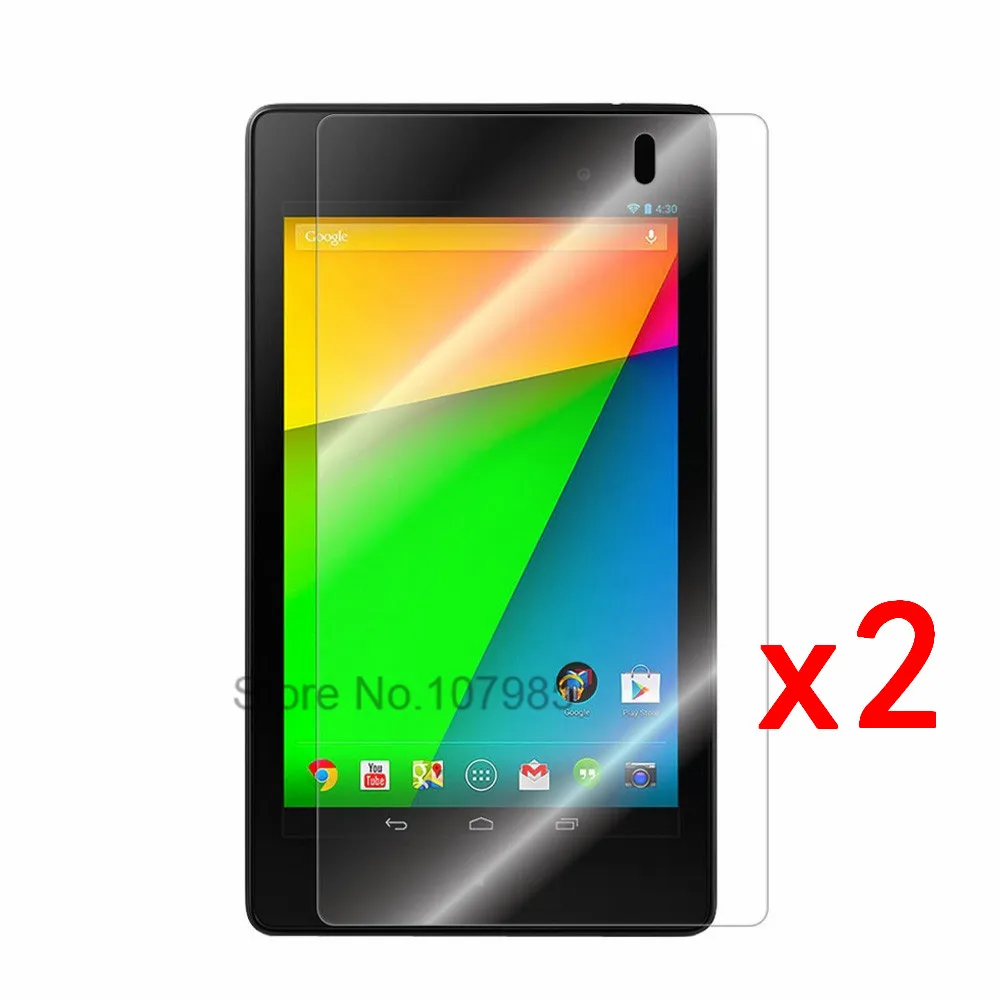 2 шт. для Google Asus Nexus 7 K008 ME571K Me571L (2013) Защитная пленка экрана планшета + Ткань