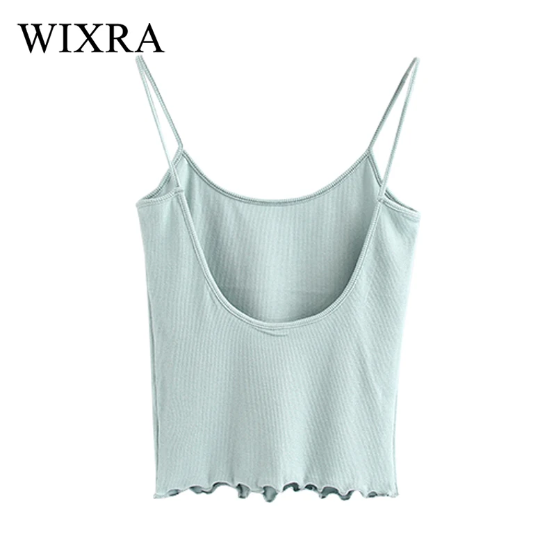 Женская блузка без рукавов Wixra летняя Свободная новинка 2018 | одежда