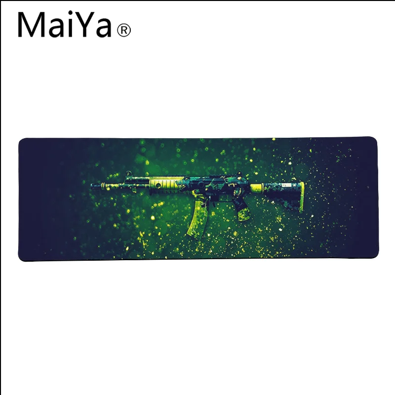 Maiya высококачественный CSGO guns M4A1 AK47 уникальный настольный коврик игровой для мыши