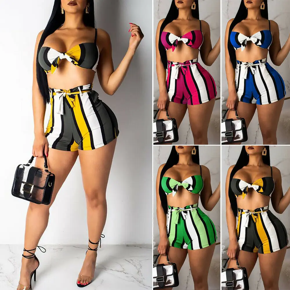 2019 новейший популярный женский летний пляжный бикини комплект для дам 2 шт