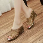 Женские сандалии 2022, модная женская повседневная обувь-желе, сандалии, женская сетчатая обувь, женские Тапочки