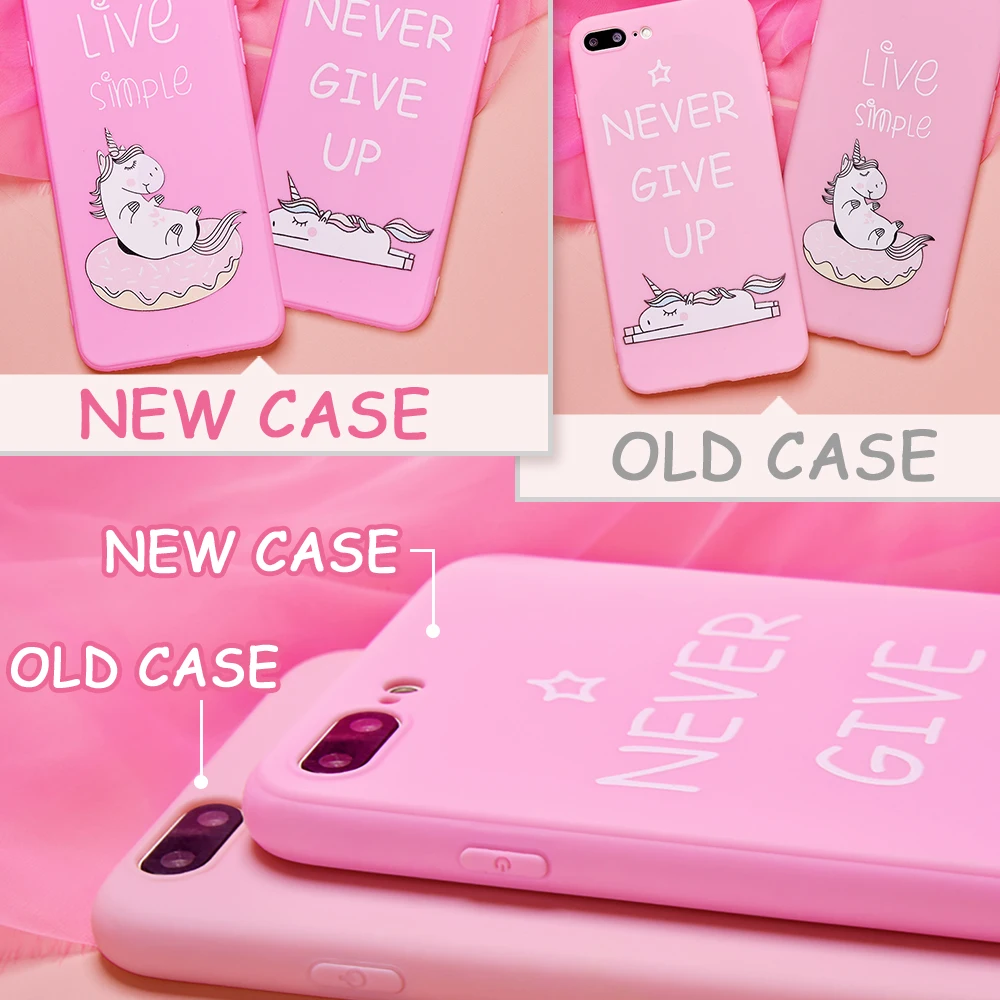 TOMKAS Unicorn Animal Phone Case For iPhone 7 8 Cases X XS MAX Back Cover Silicone Coque 6 S 6S |