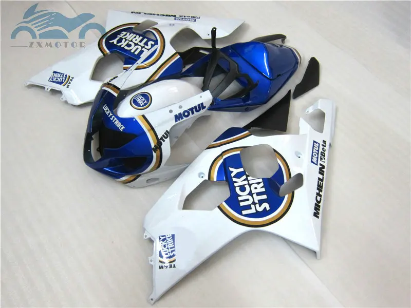 Пользовательские Обтекатели комплекты для SUZUKI 2004 2005 GSXR600 750 ABS мотоцикл Спорт Обтекатели 04 05 GSXR750 GSX R600 K4 Lucky Strike запчасти