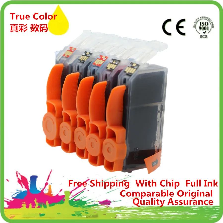 Запасной картридж для Canon MG6150 MG6250 MG8150 MG8250 PGI 525 525XL 525BK CLI 526 PGI525 PGI525XL|ink cartridge|ink cartridge