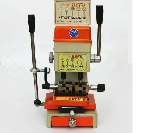 DeFu 998B вертикальный ключ машина для резки авто брелок отрезных работ по 220v 50hz для того, чтобы сделать автомобильные ключи Слесарные Инструменты