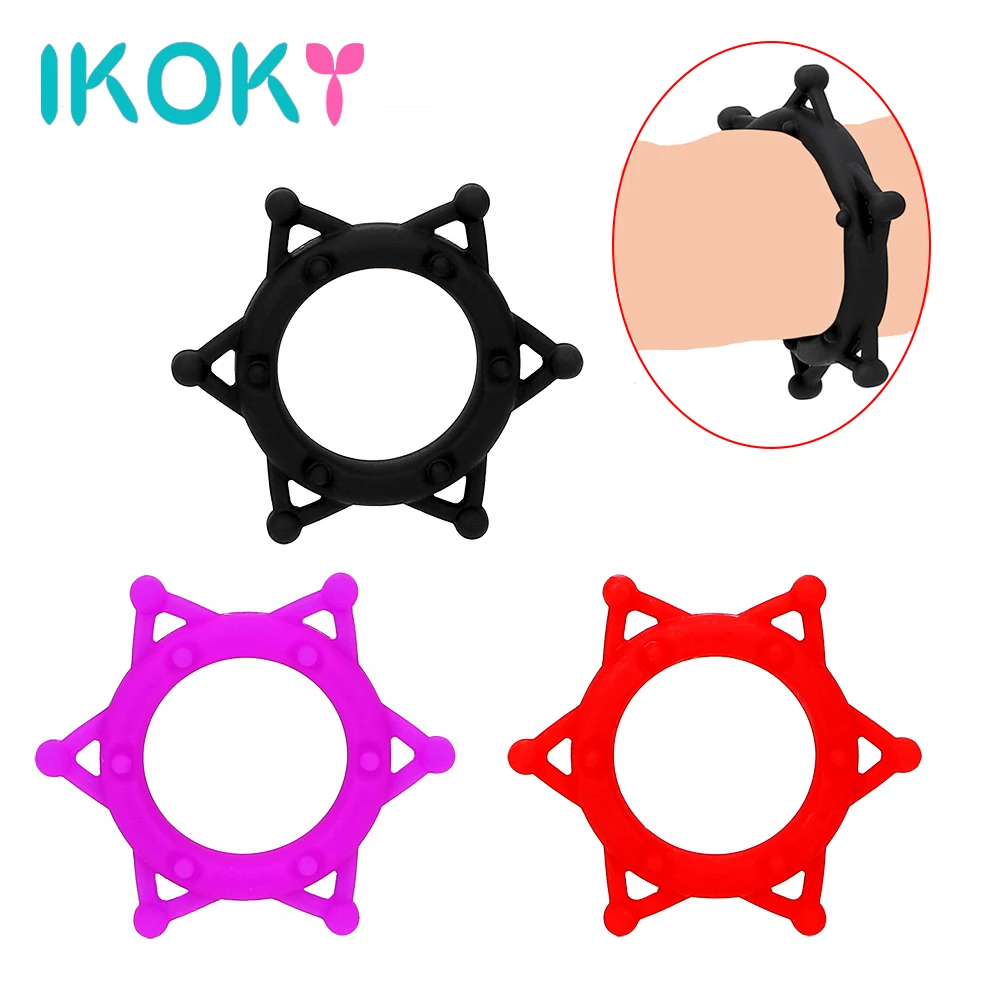 Кольцо для пениса Кольца Задержка эякуляции секс игрушки мужчин страпон