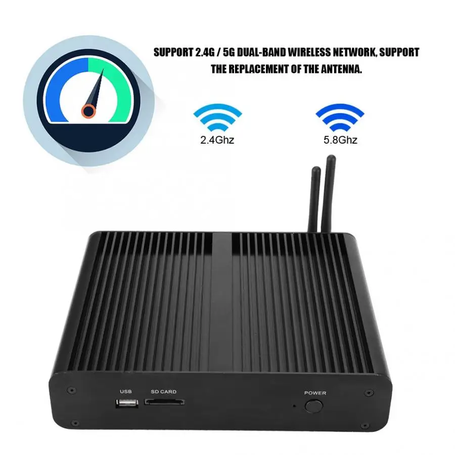 P05B-i7-8550U 32G хранение 1 ТБ SSD PC Мини компьютер 110 V-240 V wifi антенна