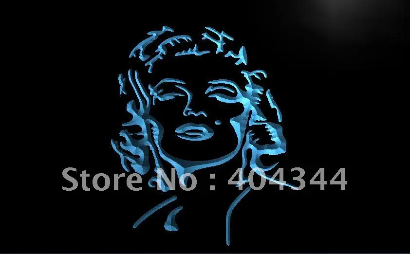

LK144- Marilyn Monroe Sexy Lady Bar NEW LED Neon Light Sign