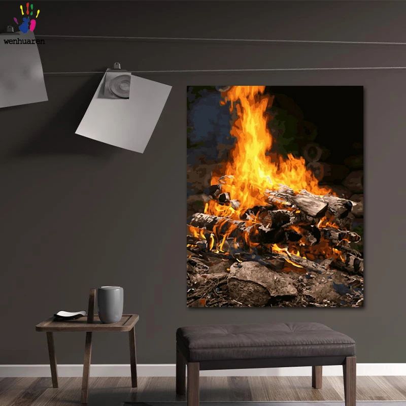 DIY картинки для раскраски по номерам в различных расцветках с применением