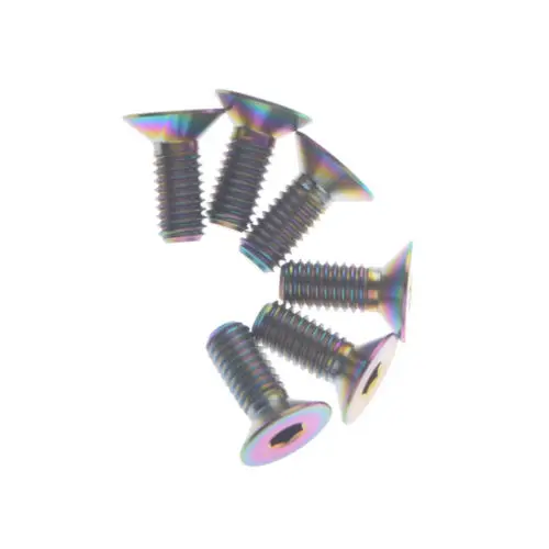 4 шт. титановые Ti m6x15мм шестигранные винты с потайной головкой|screw support|bolt eyebolt cap screw