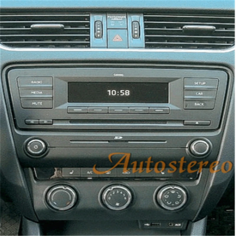 Android 9,0 автомобильный gps-навигатор для Skoda Octavia A7 2013+ 2DIN автомобильный без CD-плеера головное устройство Мультимедиа Радио магнитофон DSP