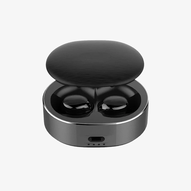 GYKZ Мини Bluetooth 5,0 наушники невидимые Беспроводные спортивные музыкальные легкие портативные наушники высокой емкости 360 градусов вращающиеся наушники
