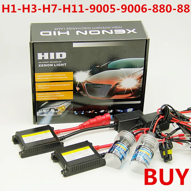Dianshi 1 шт. 55 Вт AC/DC 12v Ксеноновые блок зажигания электронный балласт для H4 H7 H11 H3 9005 9006 880 H13 HID фара