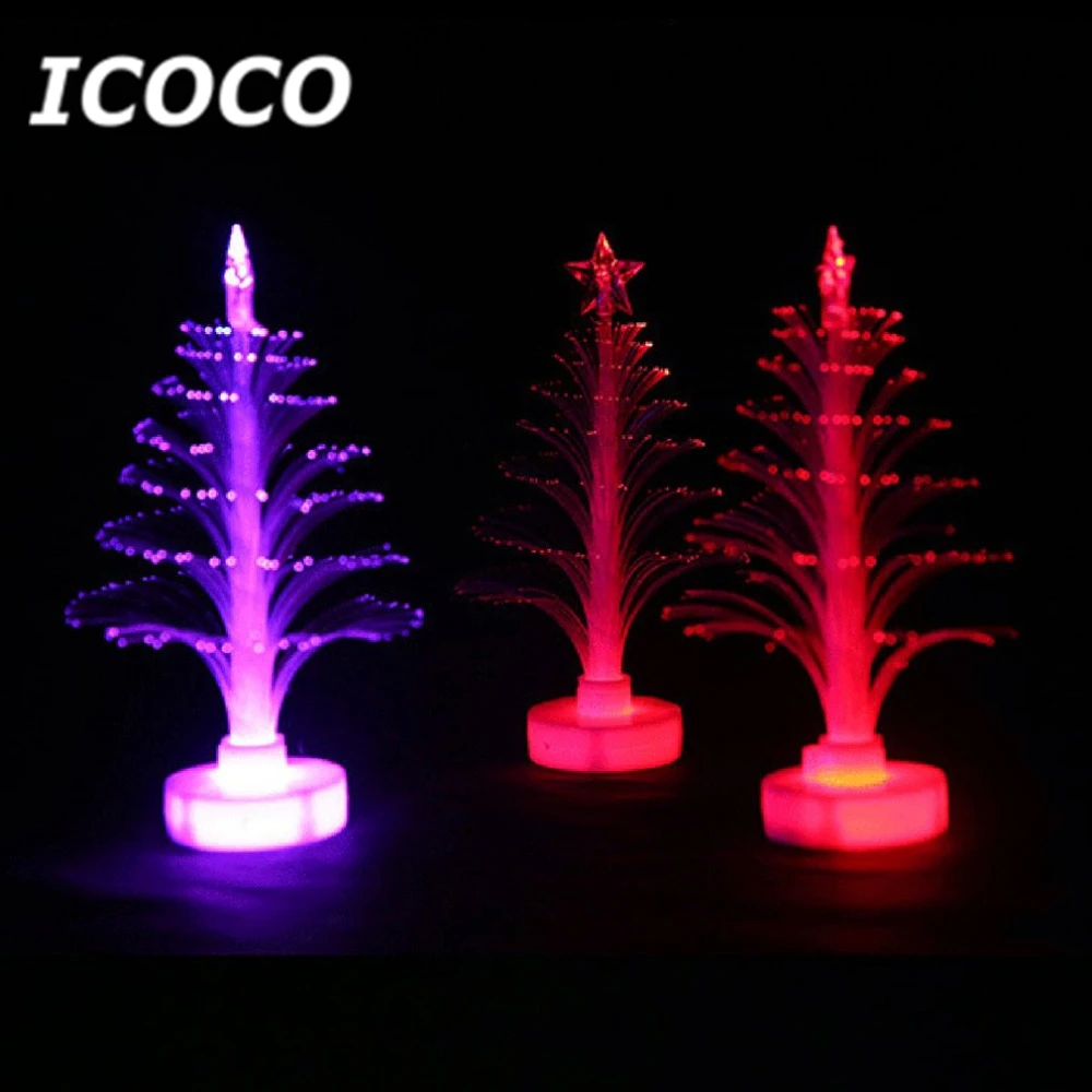 ICOCO Рождественская елка светильник меняющий цвет светодиодсветильник лампа