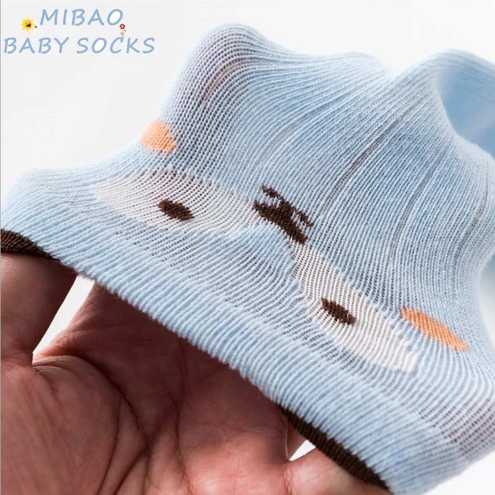MIBAO/Новинка 1 пара носков для малышей Гольфы с животными новорожденных мальчиков