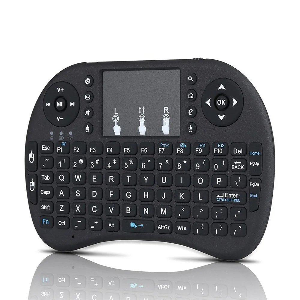 Беспроводная клавиатура I8 Mini 2 4 ГГц с сенсорной панелью и мышью для ПК Pad Xbox 360 Ps3