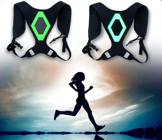 Светоотражающий жилет безопасности со светодиодной подсветкой +