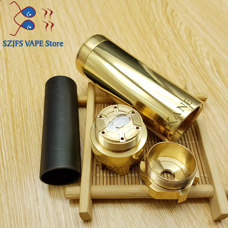 

Electronic Cigarette AV Kane MOD Set Mechanical Mod Kit for 18650 Battery 510 Thread AV Trooper E Cigarette Vape Pen Vape Kit