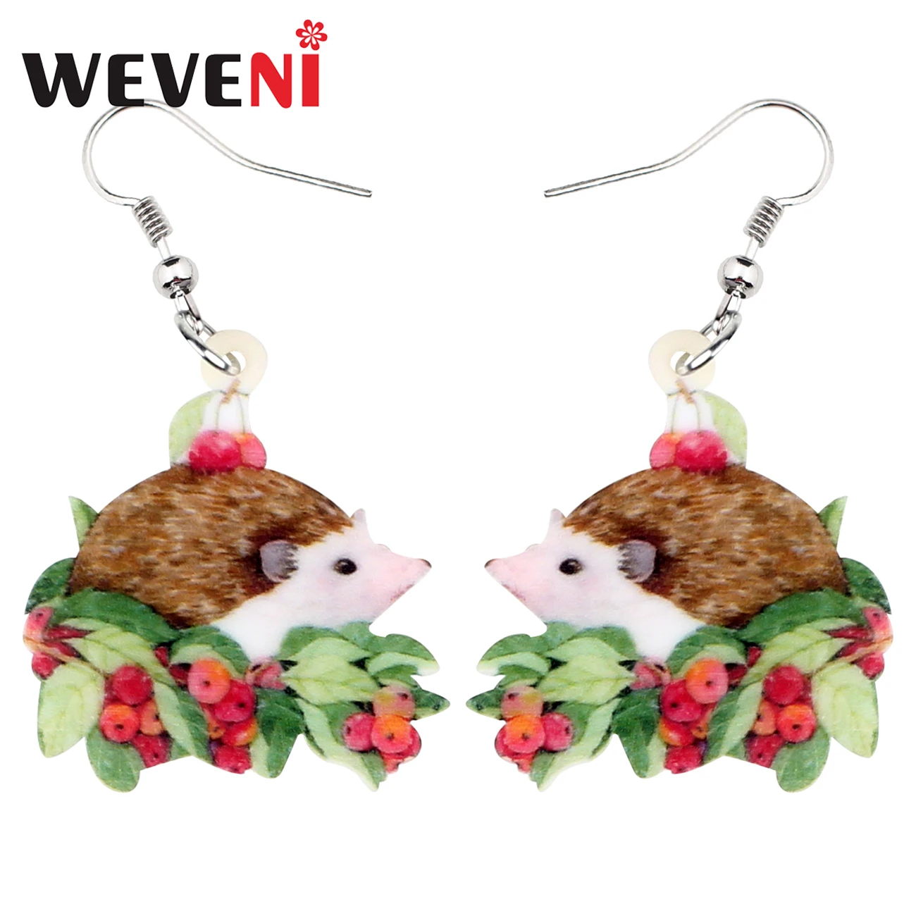 WEVENI акриловая Милая вишня Ежик искусственное аниме животное фарийная сказка