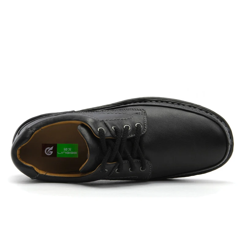 Мужские деловые кожаные туфли на шнуровке большие размеры 45 | Обувь