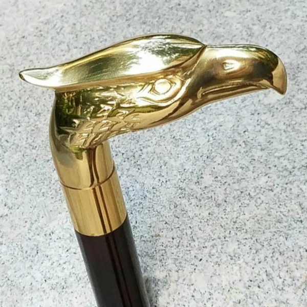 За пределами одного медная трость головы орла в джентльменском стиле для