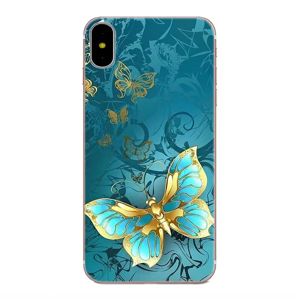 Красочные классные бабочки для Sony Xperia Z Z1 Z2 Z3 Z4 Z5 compact Mini M2 M4 M5 T3 E3 E5 XA XA1 XZ Премиум