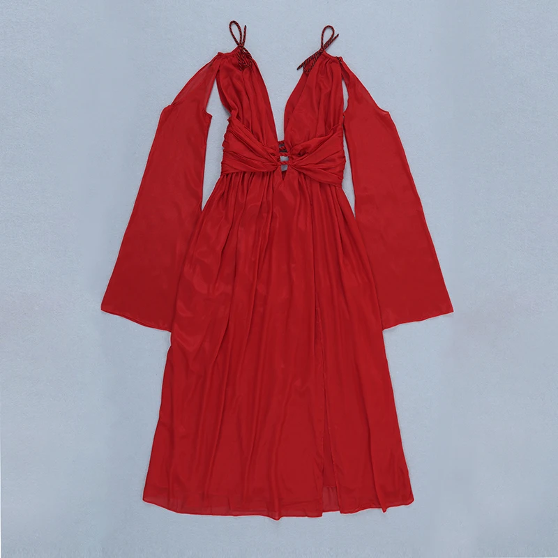 

Elegant Dress Long Sleeve Celebrity Evening Fashion Party Dresses Wedding Summer Spring Long Dress