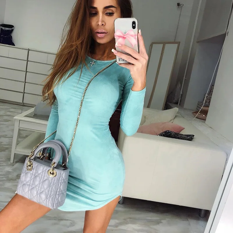 2019 женское весенне осеннее модное сексуальное платье женские повседневные