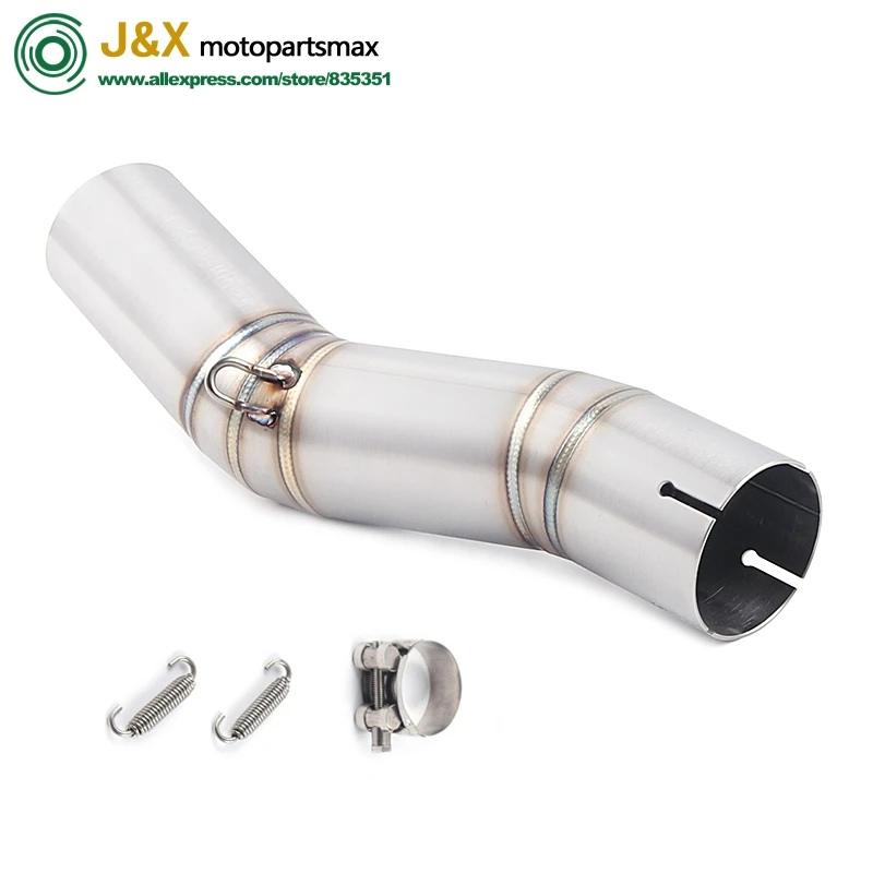 

Motorcycle Exhaust Muffler Full System Middle Link Connector Mid Pipe Slip On For suzuki GSX R600 R750 GSXR600 GSXR750 K7 2007