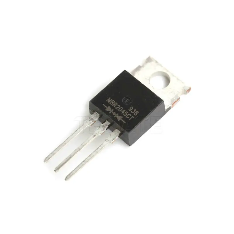 10 шт./лот MBR2045 MBR2045C выпрямители Schottky MBR2045CT 20A 45 в TO-220 Новый оригинальный наличии
