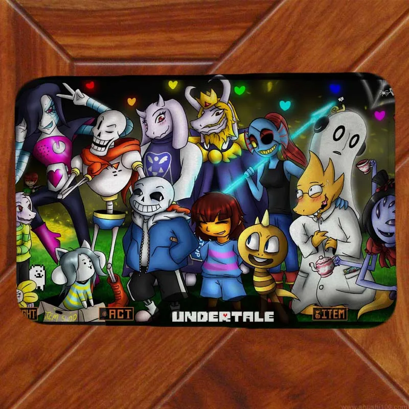 

Напольный коврик Undertale, ковер, Декор, Придверный коврик для спальни, Аниме Манга 001