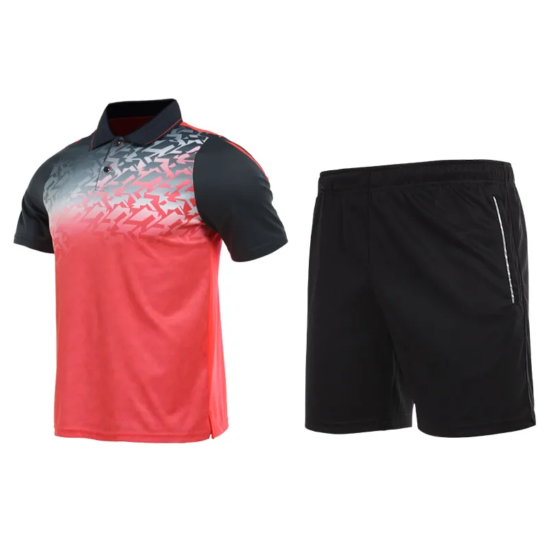 Мужские наборы для настольного тенниса сухая крутая одежда спортивные костюм