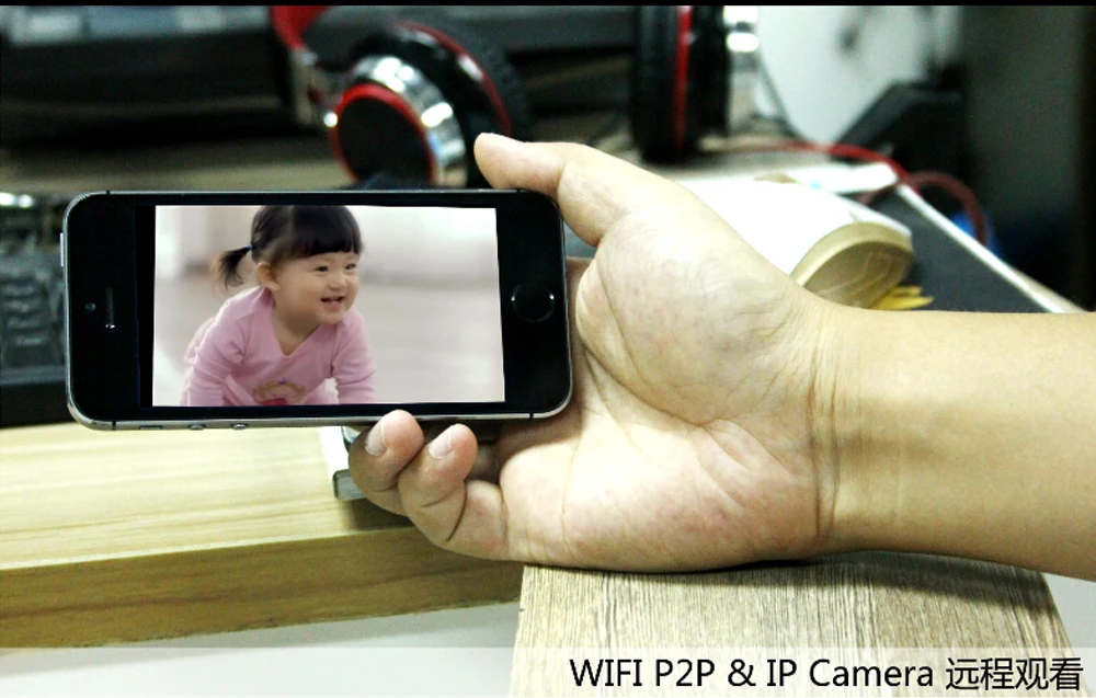 Mini WiFi P2P Camera for IOS Android 720P Webcam IP Camcorder Motion Sensor Magnetic Clip Micro Cam Video Audio Recorder Espia