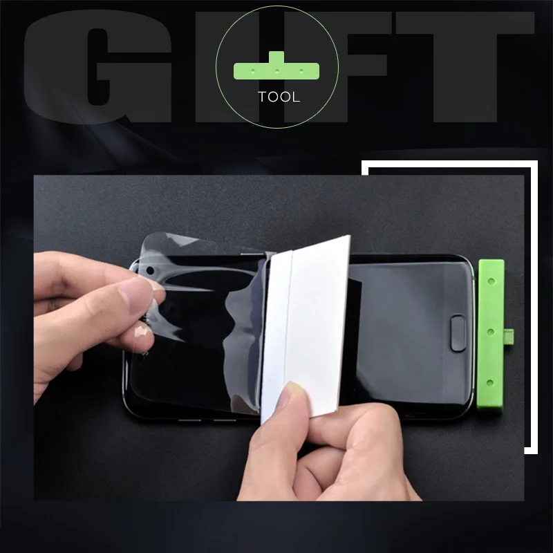 Chyi Защитная пленка для iPhone 7 Plus 3D Мягкие Anti-Explosion полный охват защита экрана 2