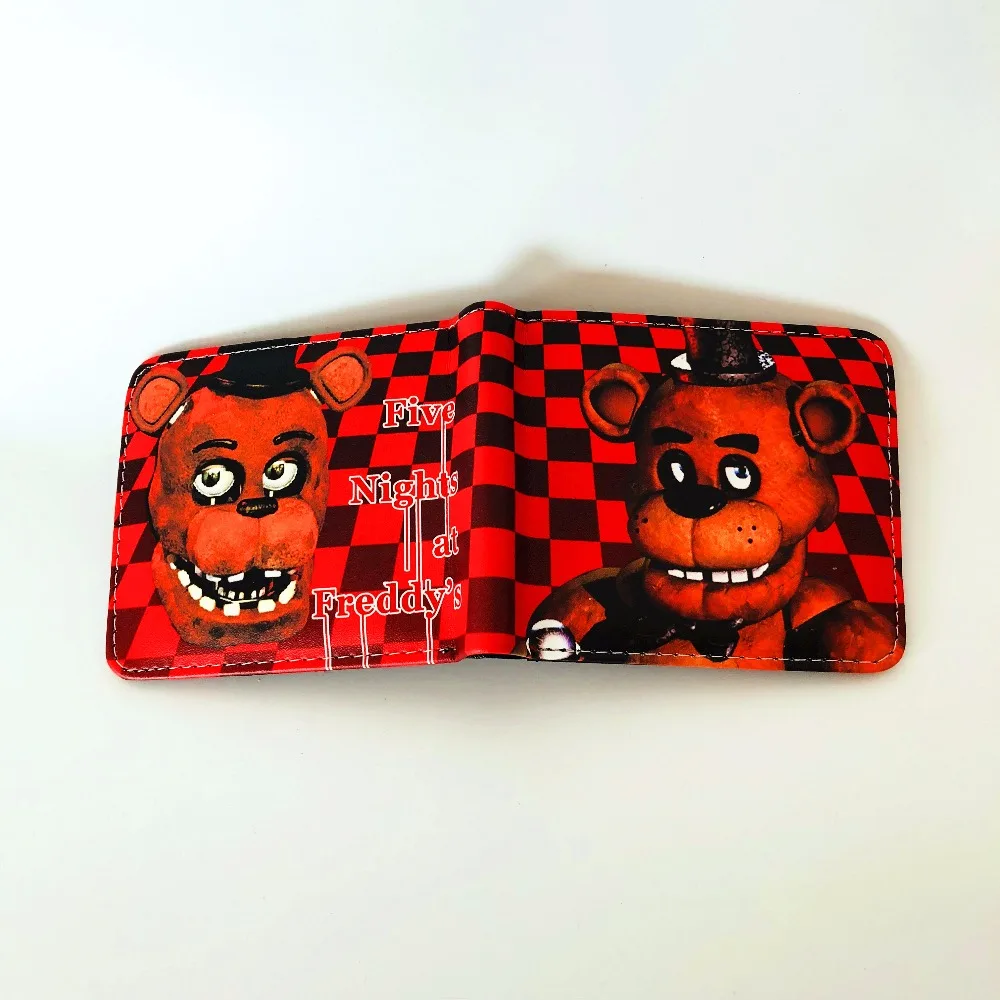 Новый desginl аниме пять ночей у Фредди Бонни Fazbear мультфильм короткий кожаный