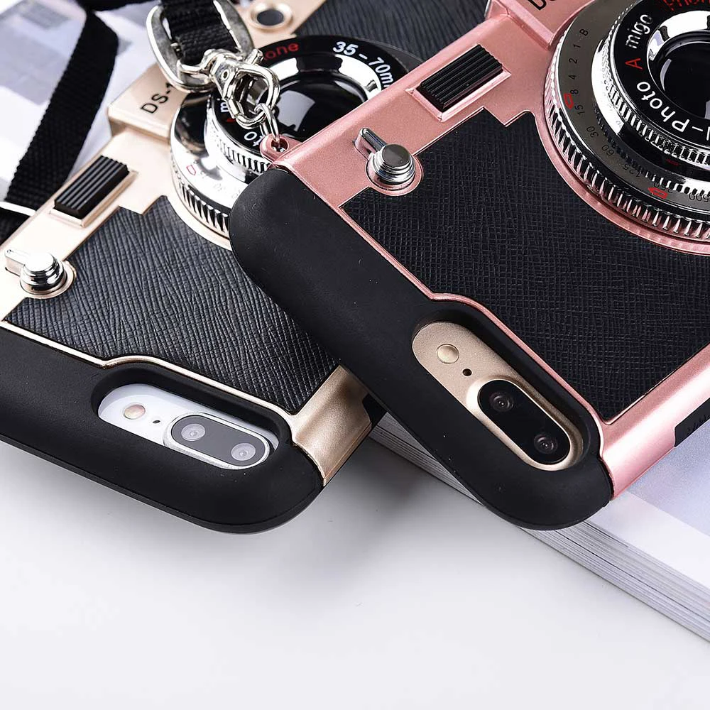 Чехол для телефона в стиле ретро s для iPhone 11Pro 11 pro XS Max XR X 8 7 6 6s Plus 5 5S SE Чехол Мягкий силиконовый чехол с ремешком