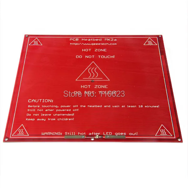 3D принтер Reprap печатная плата Heatbed MK2A RepRap (резистор и светодиоды спаянные)|reprap 3d|3d