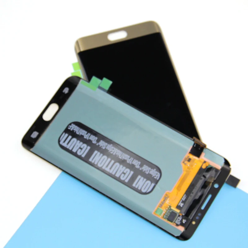 Новый AMOLED ЖК дисплей s для Samsung Galaxy S6 edge Plus G928 G928F планшета сенсорный экран без