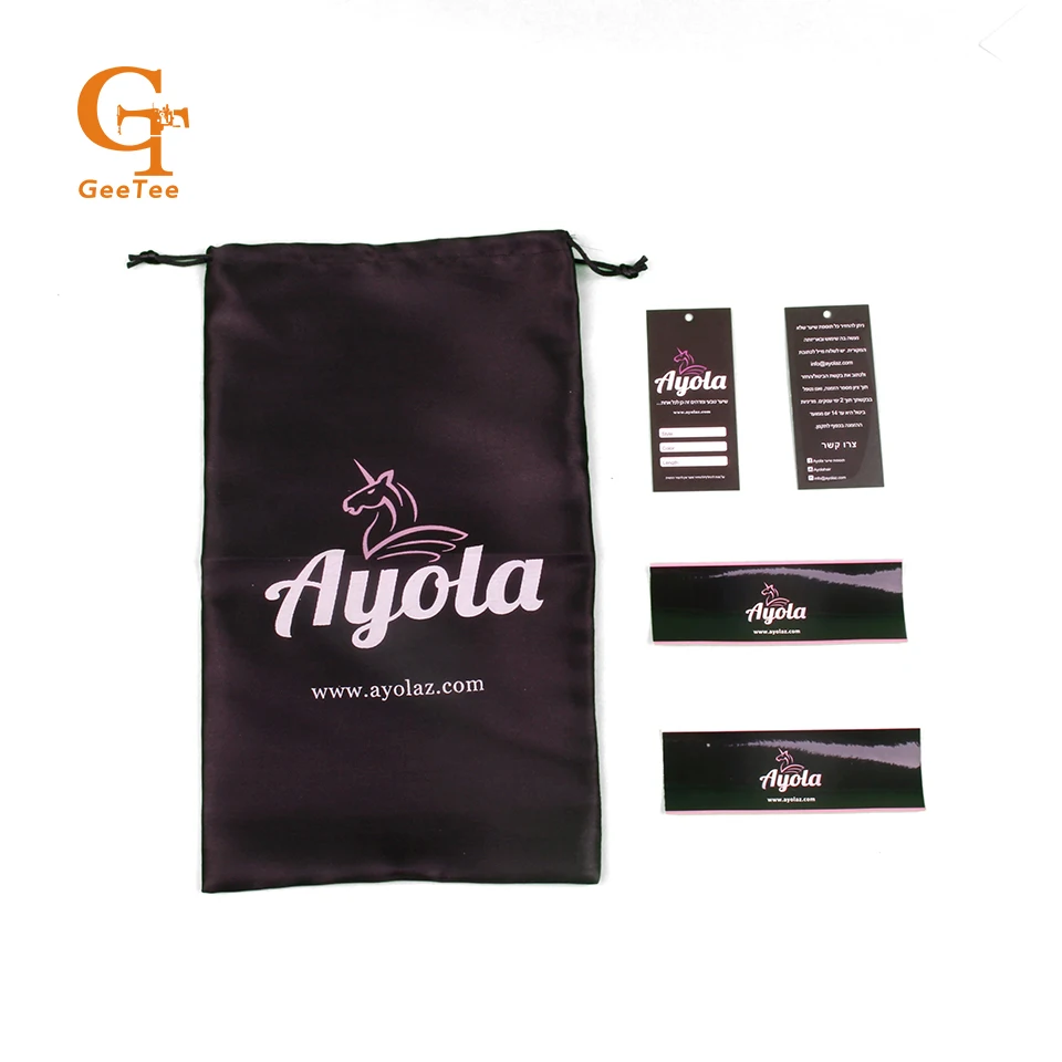 Индивидуальное название магазина волос упаковка из натуральных человеческих