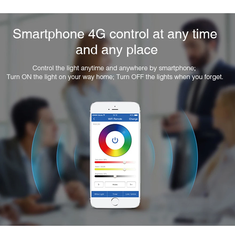 Milight Wi Fi пульт дистанционного YT1 amazon Alexa для 2 4 ГГц RF продукт серии Смартфон App WiFi