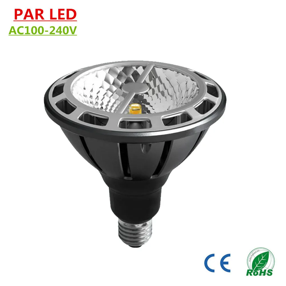 12 шт./лот Par38 20 Вт Led Cob холодный белый 5500 K/теплый 2700K 3000K LED лампа Par 38 для домашнего